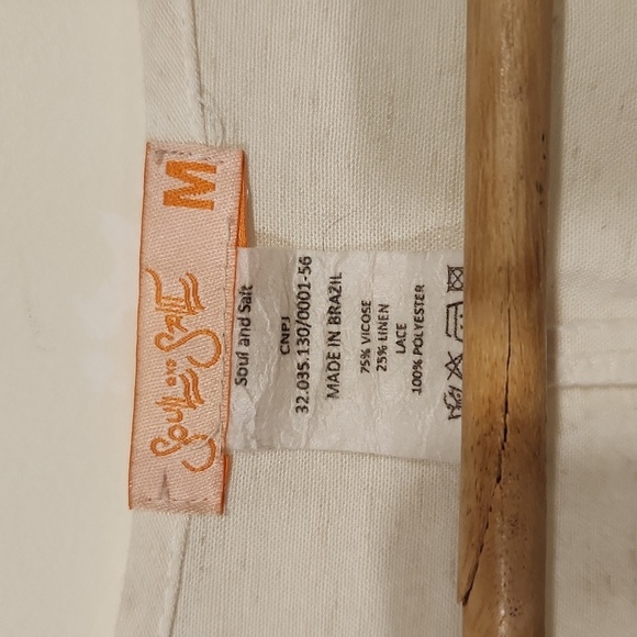 Beach‎ women's dress white - Picture 3 of 5